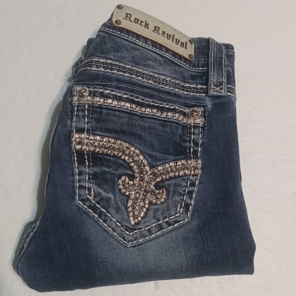 Rock Revival Women's Nancy Easy Bermuda Shorts 27 E8536EM6